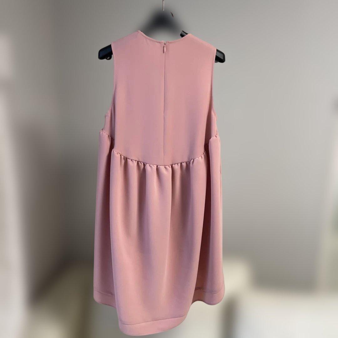 ヨーコチャン　ピンク　フレア　シャツ　ブラウス　36