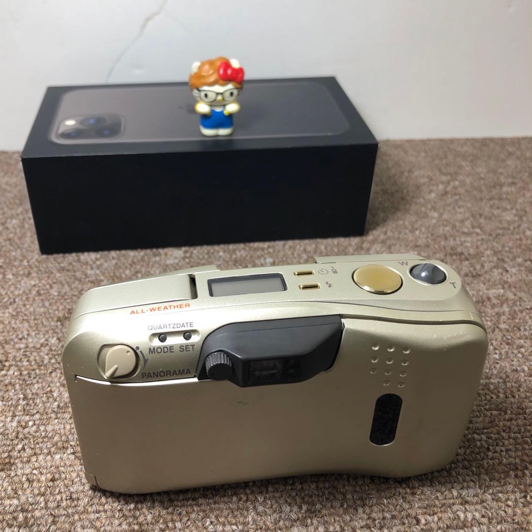 OLYMPUS μ ZOOM140 フィルムカメラ 動作確認済 付属品完備