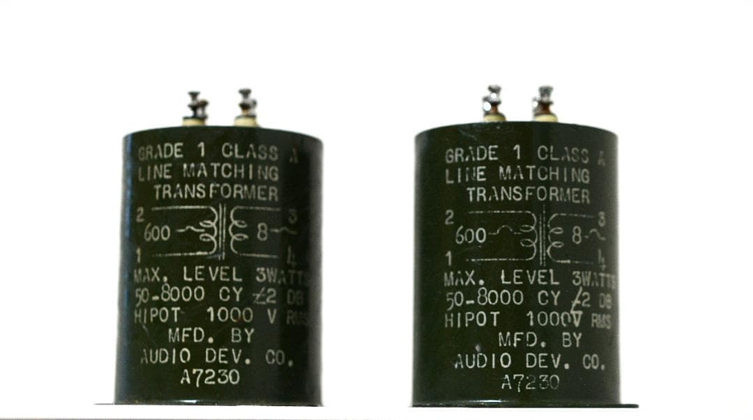 ラインマッチングトランスAUDIO DEV.CO A7230　２個