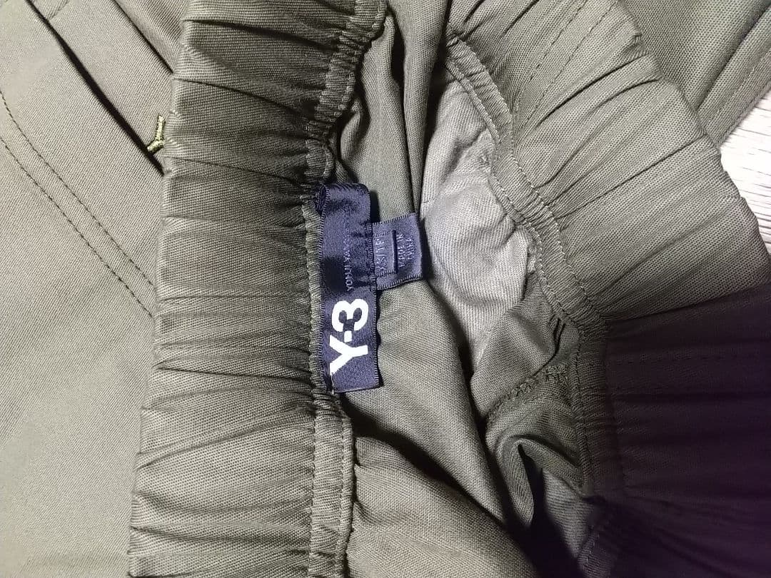 Y-3 ワイスリー カーキ サルエルパンツ