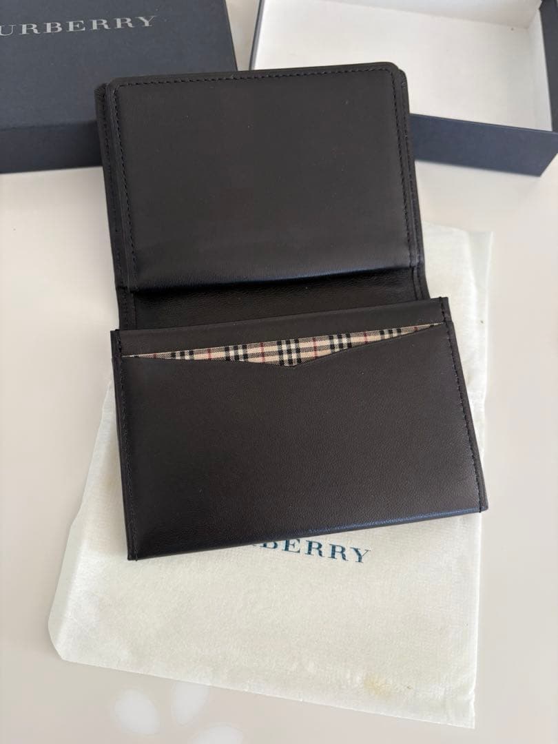 バーバリー　カードケース／名刺入れ