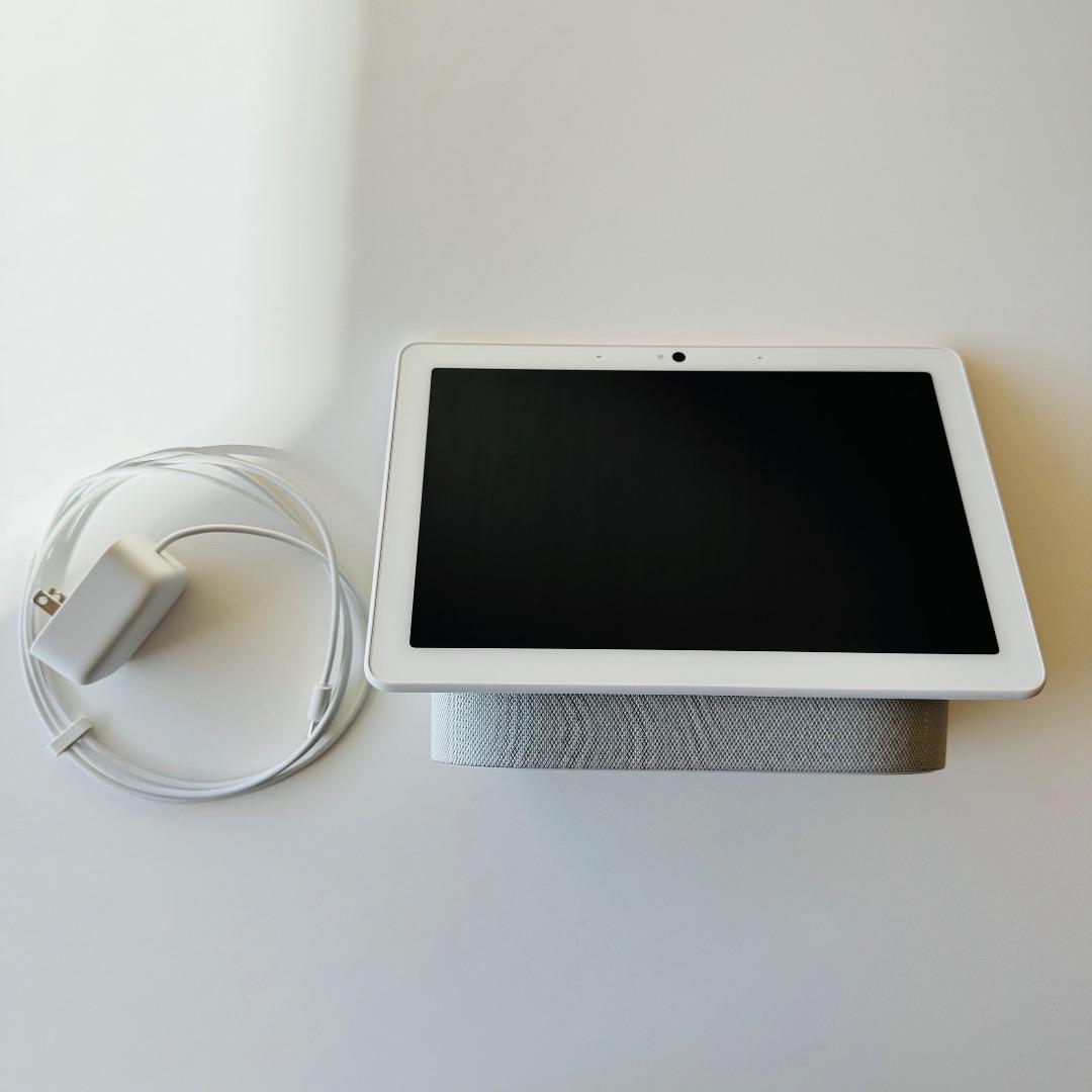 Google Nest Hub Max ホワイト 充電器付き
