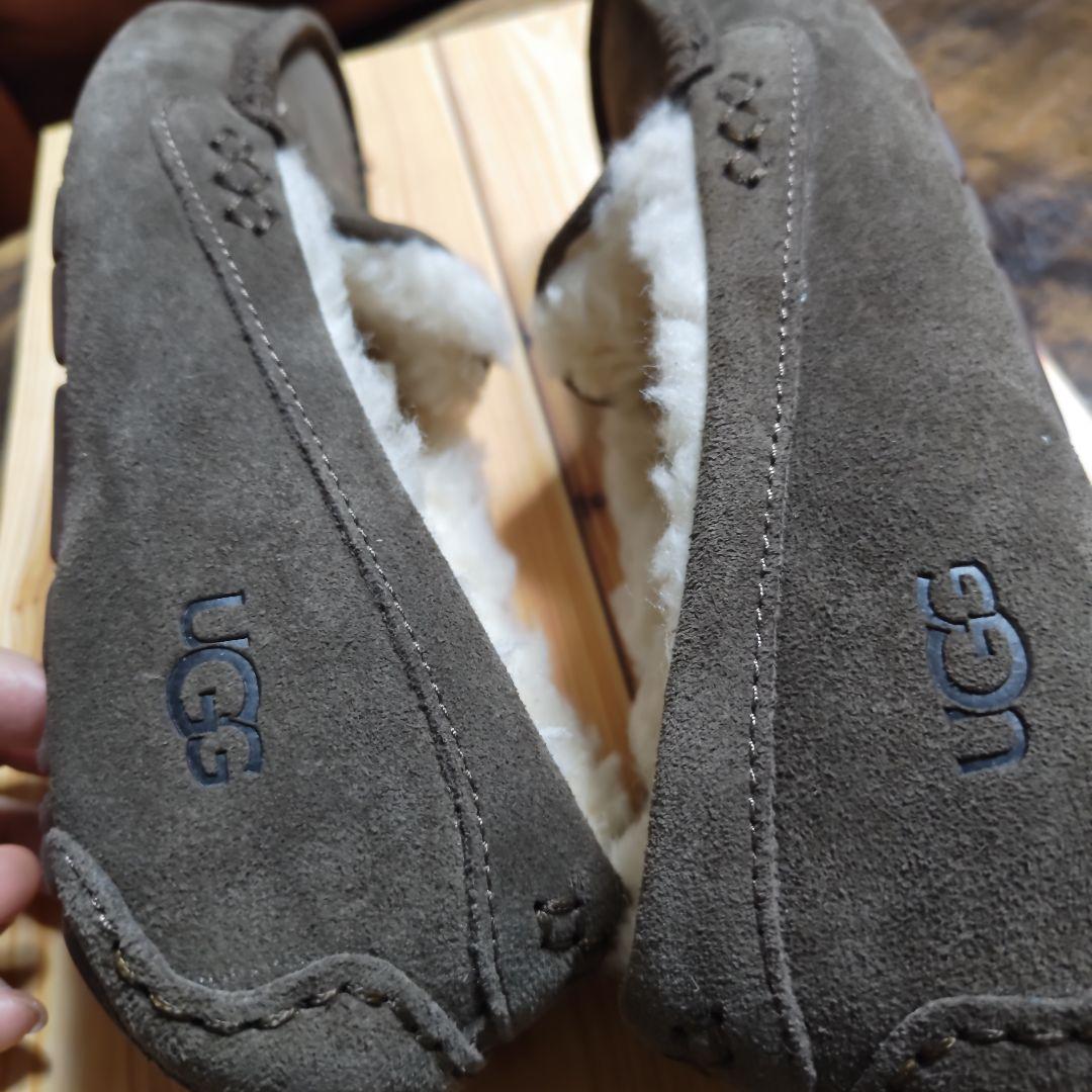UGG ブラウン スエード モカシン