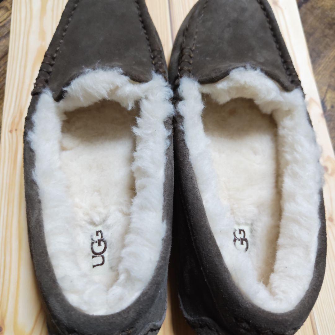 UGG ブラウン スエード モカシン