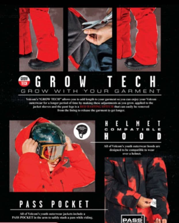 期間限定値下げ！ボルコムVOLCOMボーイズ上下セット サイズXL160cm