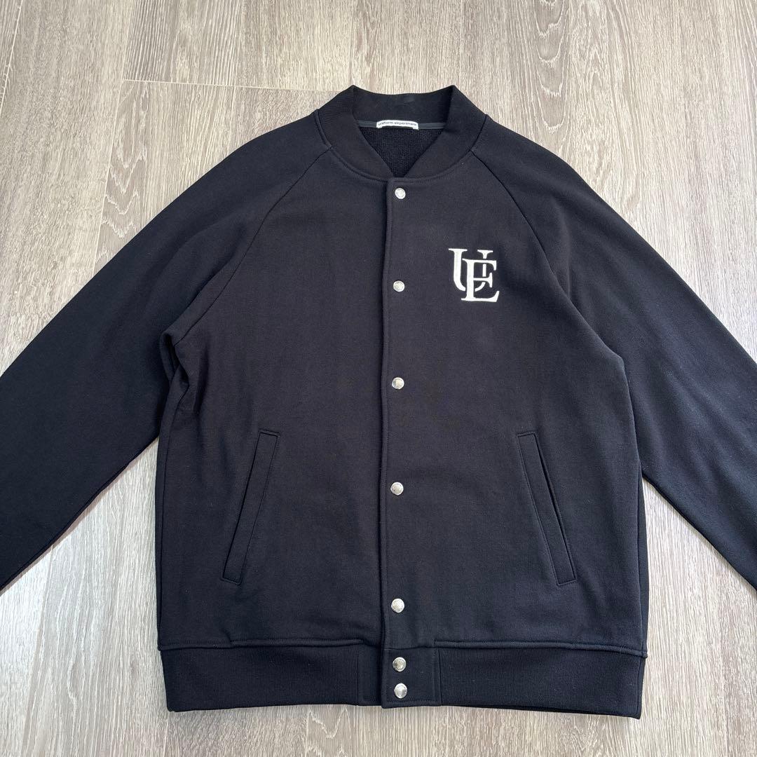 トップス uniform experiment SWEAT VARSITY JACKET