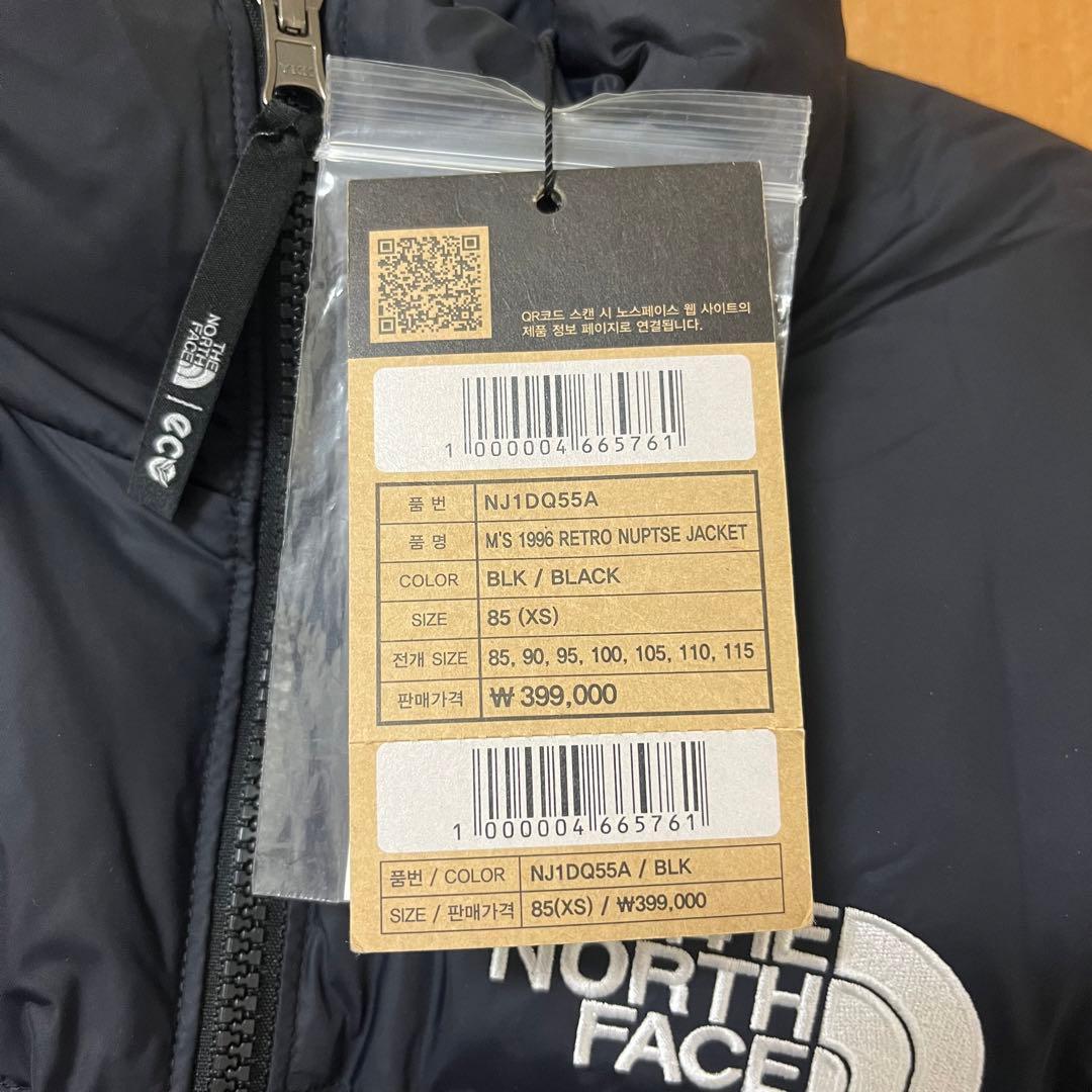 THE NORTH FACE ヌプシ ダウン XS ブラック