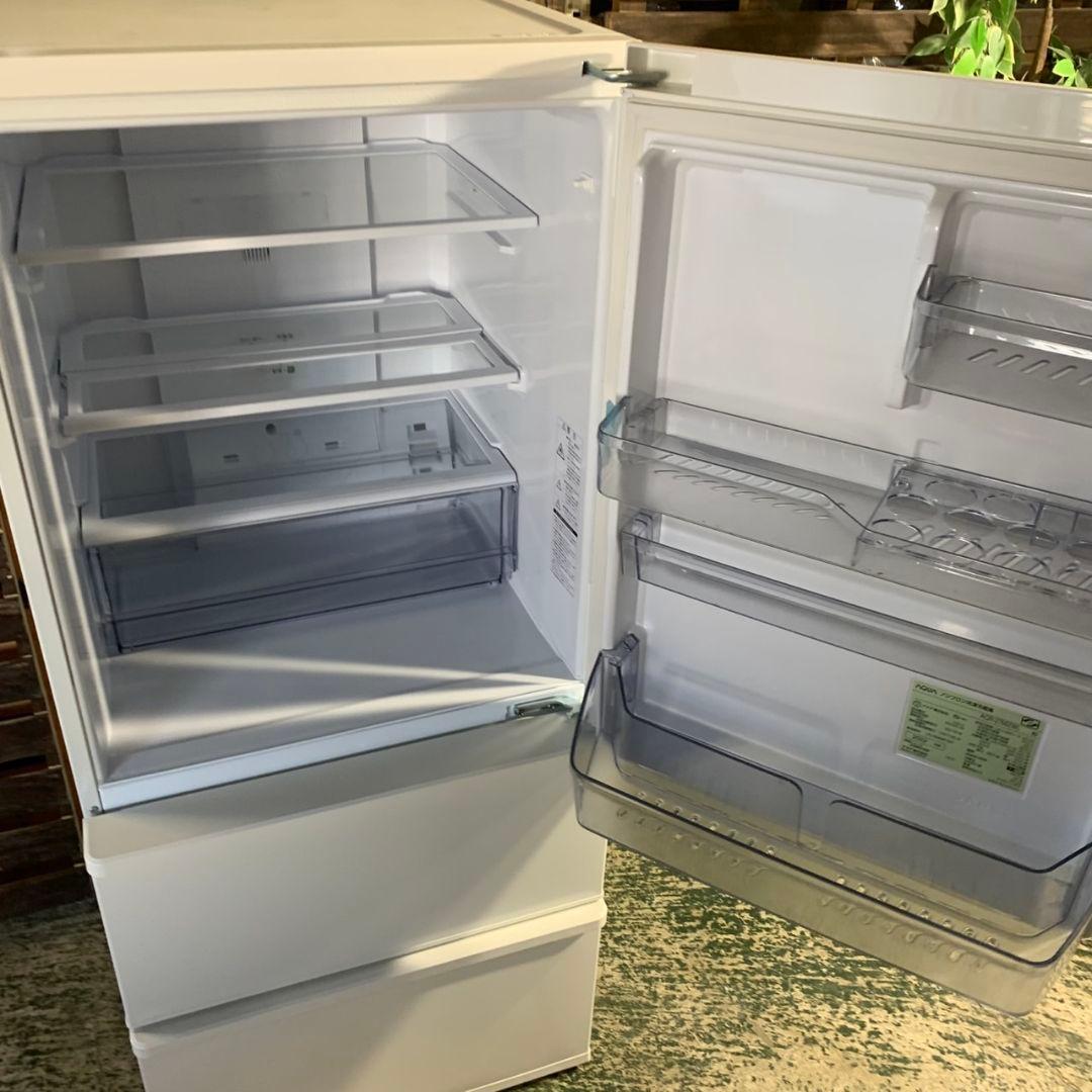 I225\" AQUA 3ドア 272L 冷蔵庫 272L AQR-27M2(W)