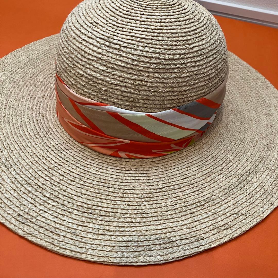 HERMES エルメス　麦わら帽子