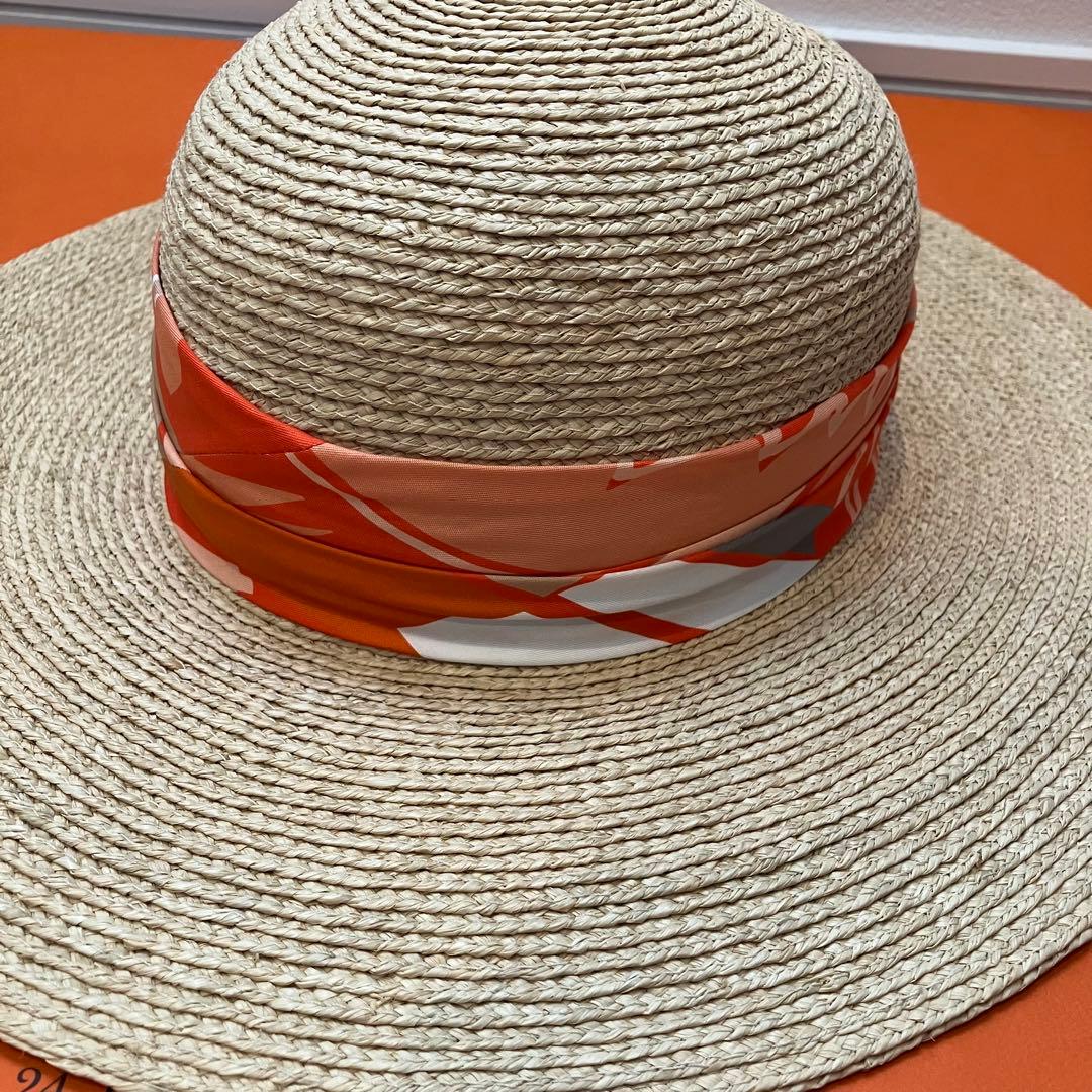 HERMES エルメス　麦わら帽子