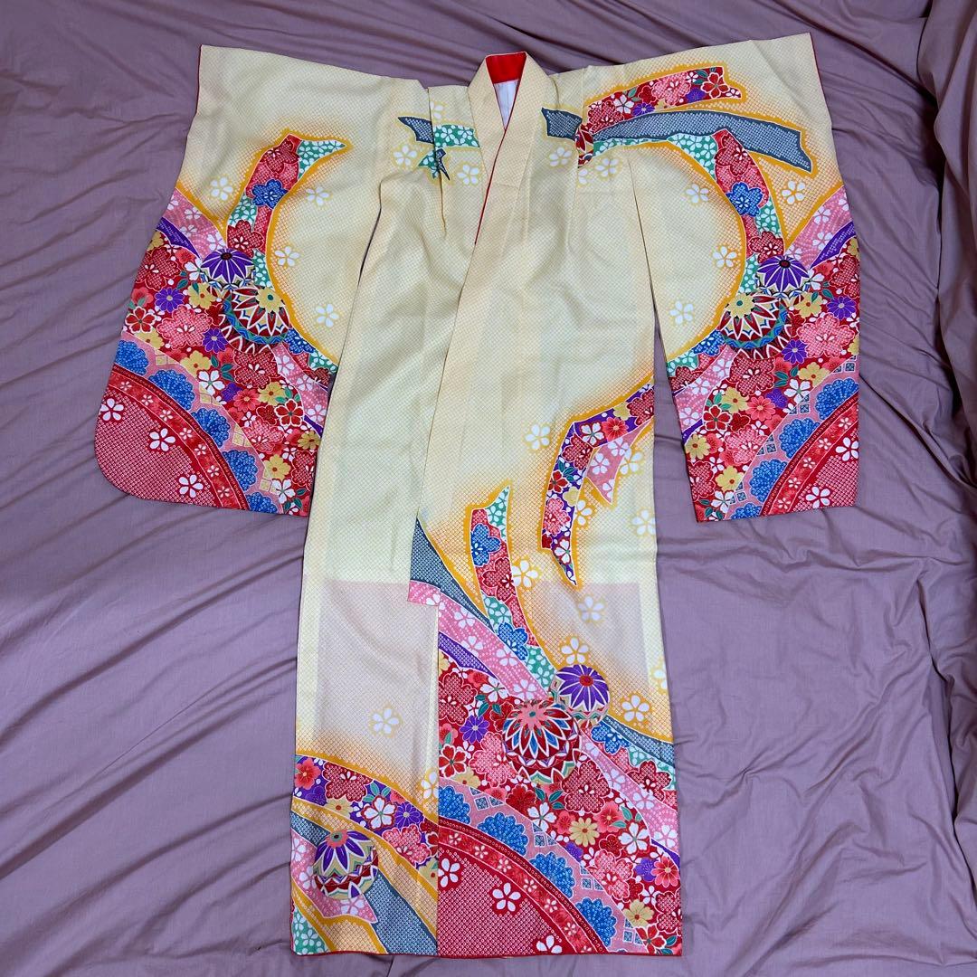七五三 7歳 女の子 着物　一式　フルセット