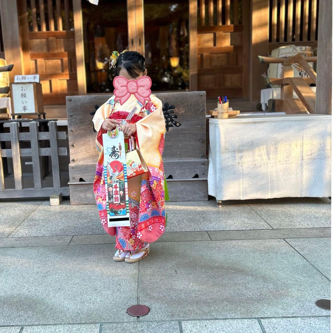 七五三 7歳 女の子 着物　一式　フルセット