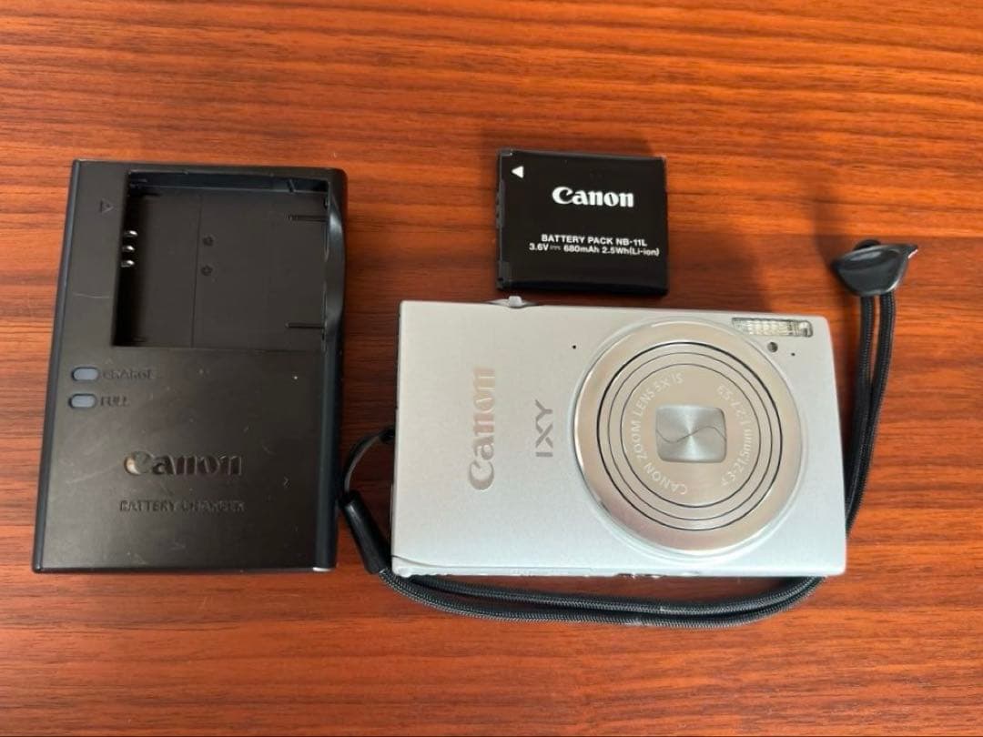 Canon IXY430F コンパクトデジタルカメラ　シルバー