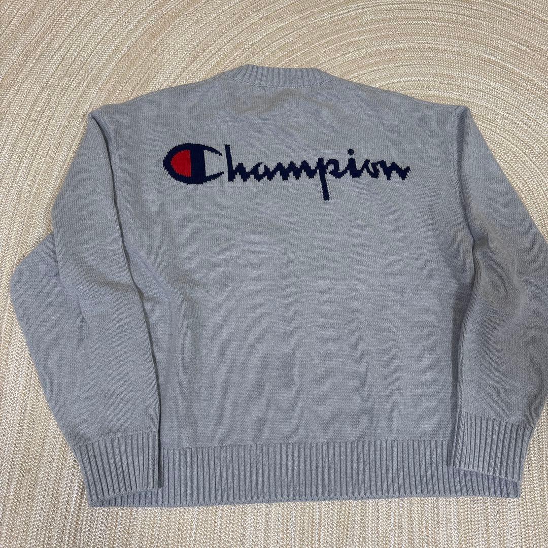 【完売品】Champion × ZARA セーター グレー XL