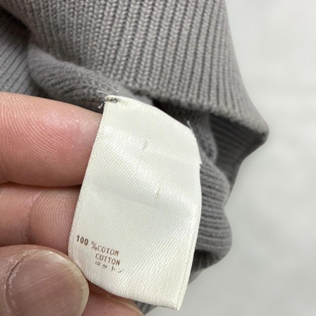 ルイヴィトン　LVロゴニット　グレー　Mサイズ相当