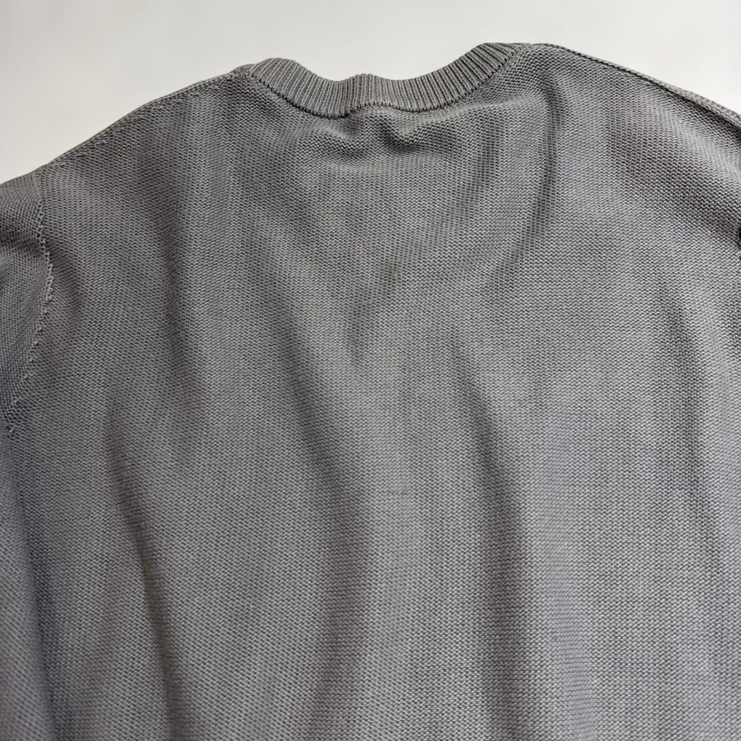 ルイヴィトン　LVロゴニット　グレー　Mサイズ相当