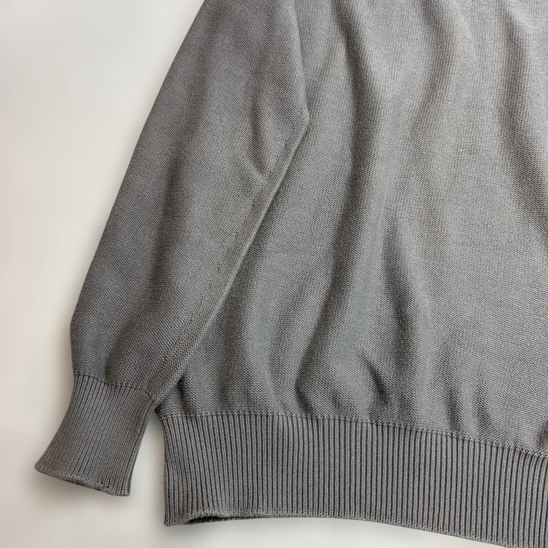 ルイヴィトン　LVロゴニット　グレー　Mサイズ相当