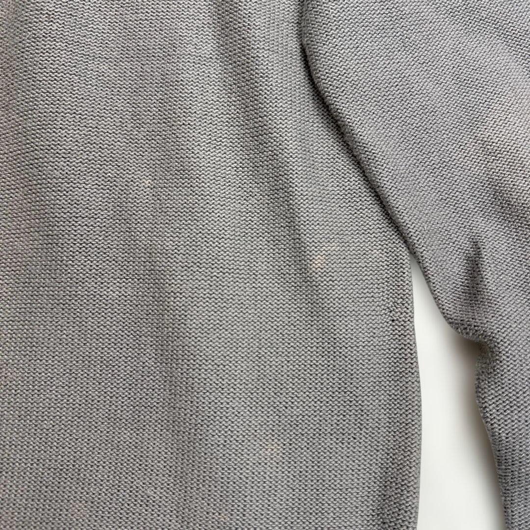 ルイヴィトン　LVロゴニット　グレー　Mサイズ相当