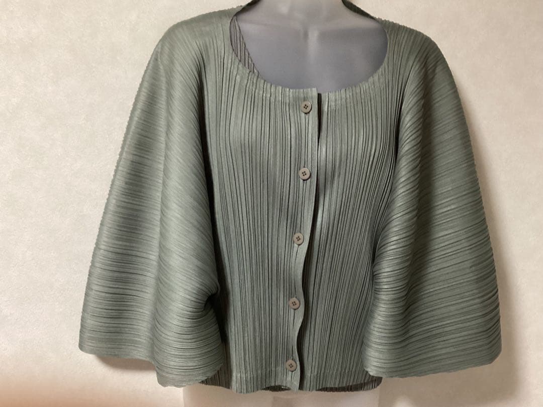 イッセイミヤケ　プリーツ　チューニックとブラウス