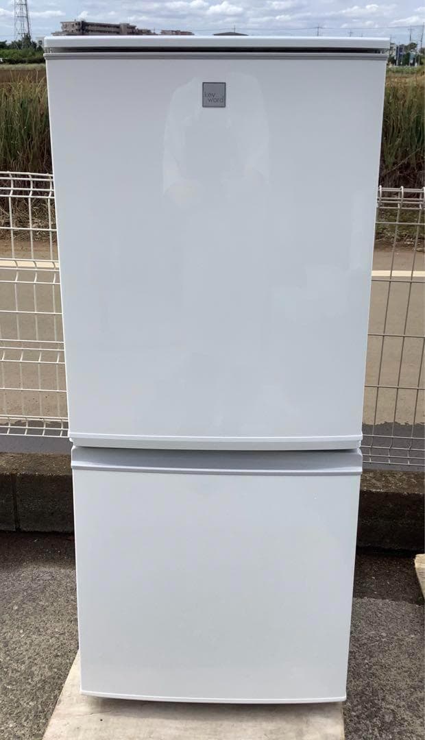 美麗 シャープ 2ドア冷蔵庫 SJ-14E7-KW 2020年製 137L
