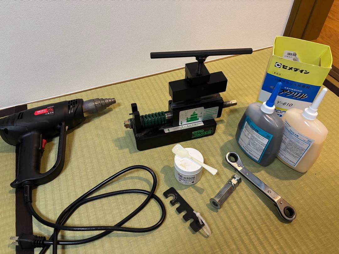 ゴルフ　リシャフト工具セット　おまけ付き