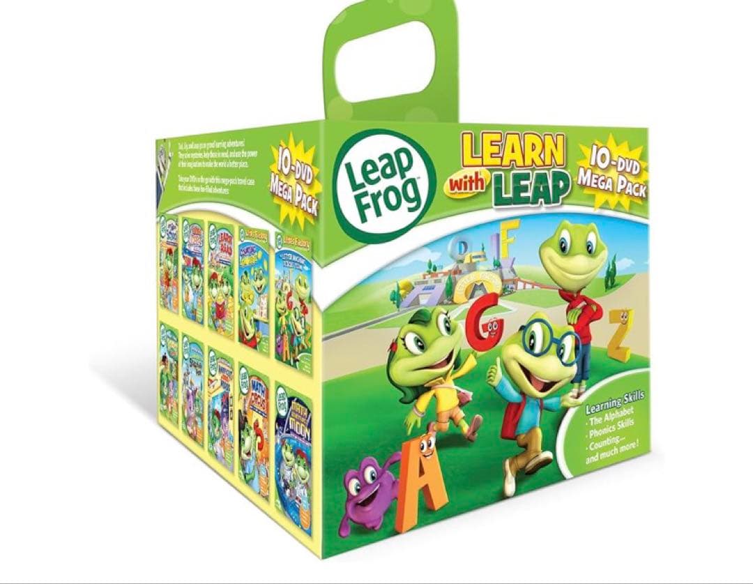 キッズ・ファミリー LeapFrog Learn with Leap 10DVD Mega Pack