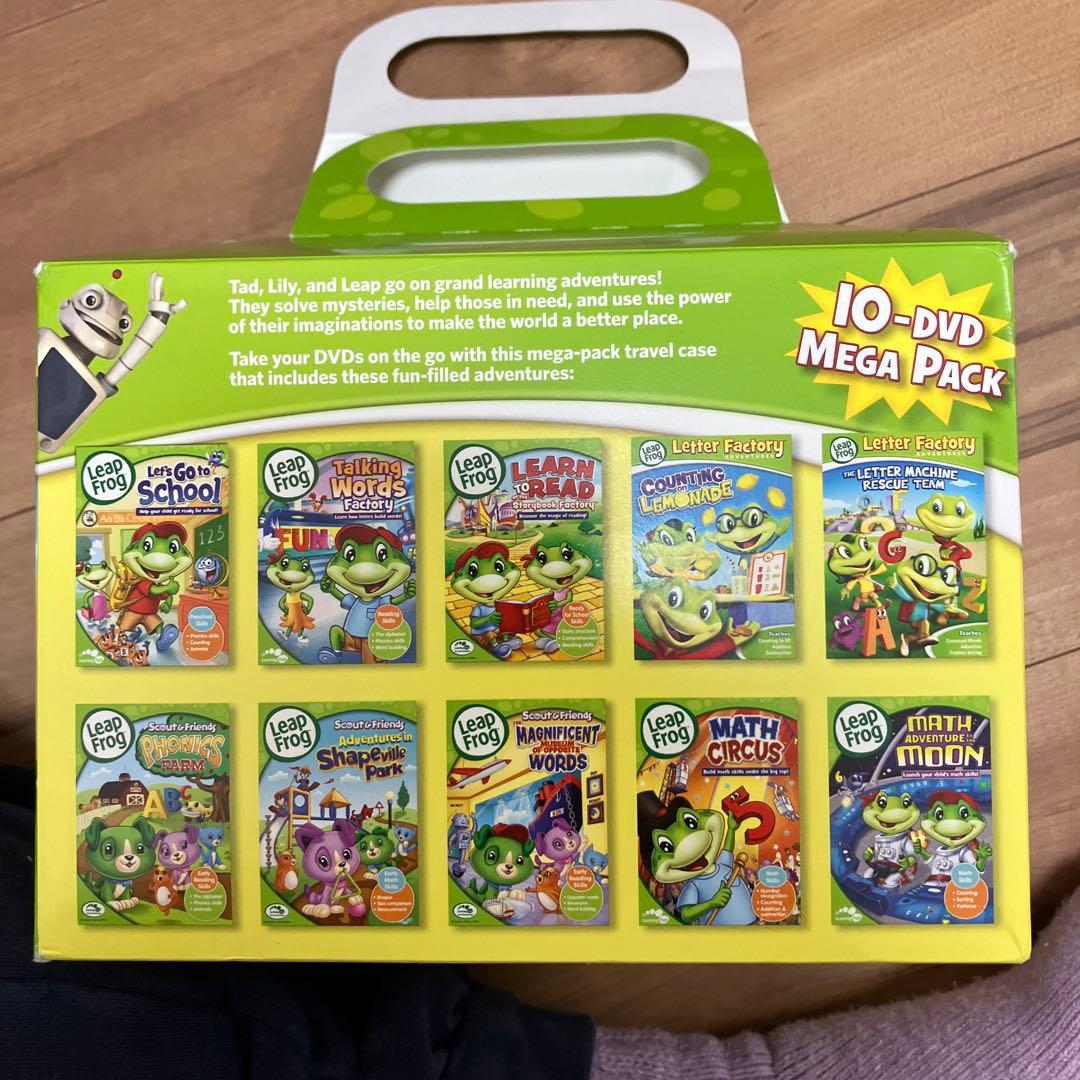 キッズ・ファミリー LeapFrog Learn with Leap 10DVD Mega Pack