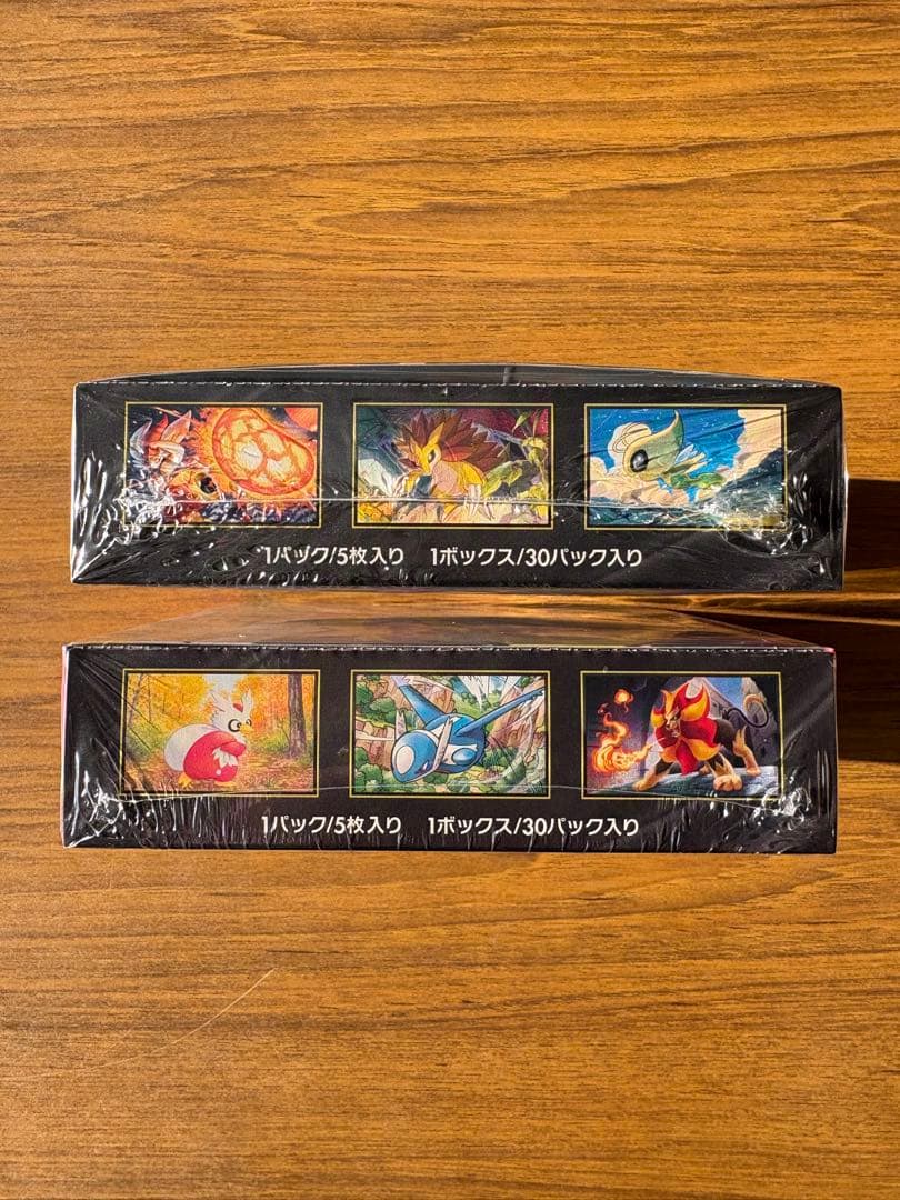 ポケモンカード　メガブレイブ　メガシンフォニア　各1box シュリンク付き