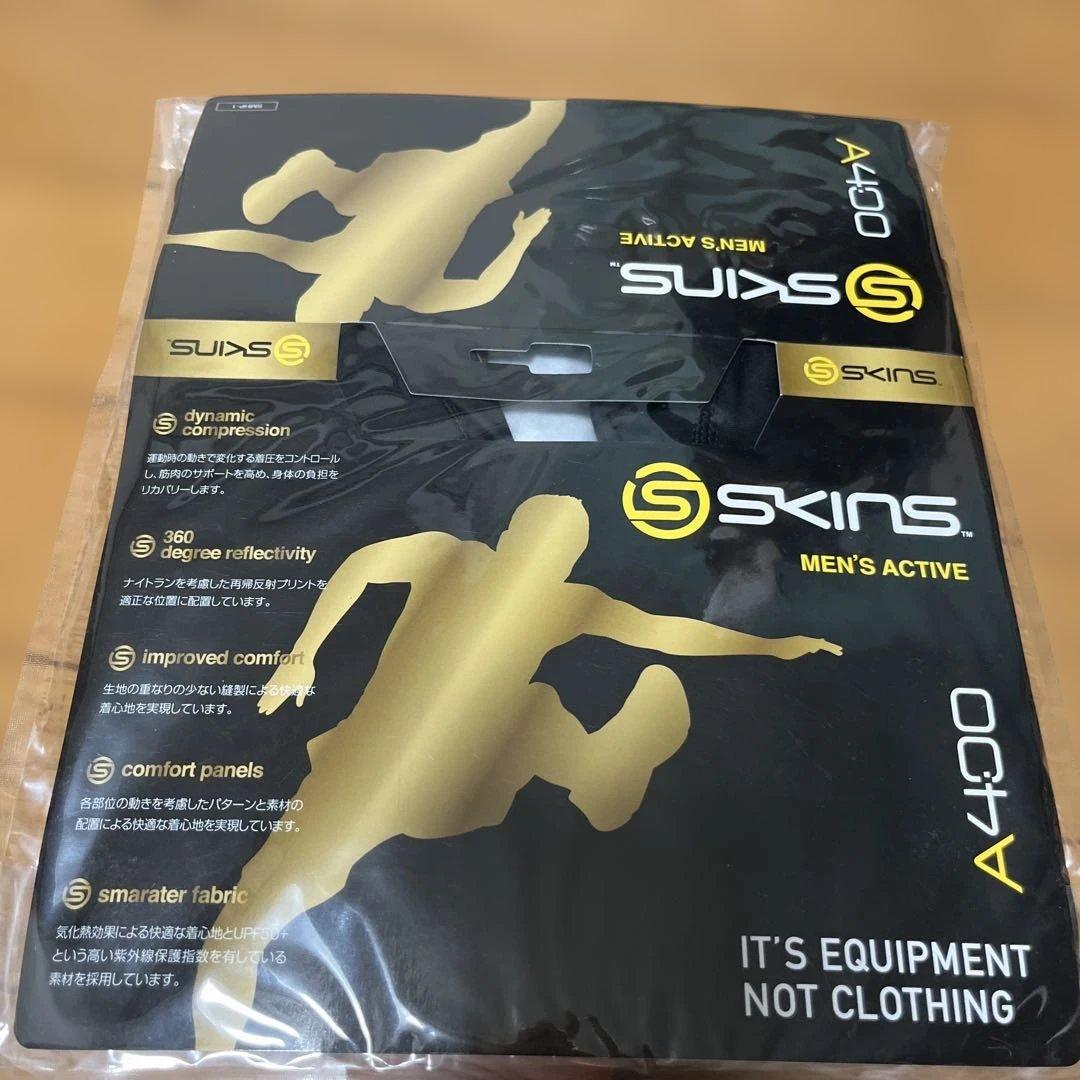 SKINS A400 トレーニングウェア スパッツ ハーフタイツ M