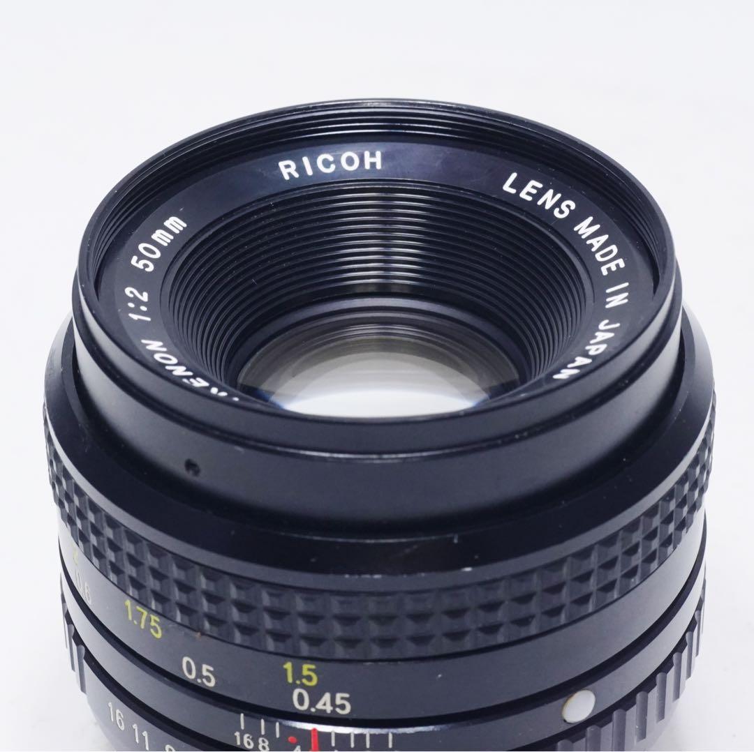 極美品 初期型 RICOH XR RIKENON 50mm F2 富岡光学