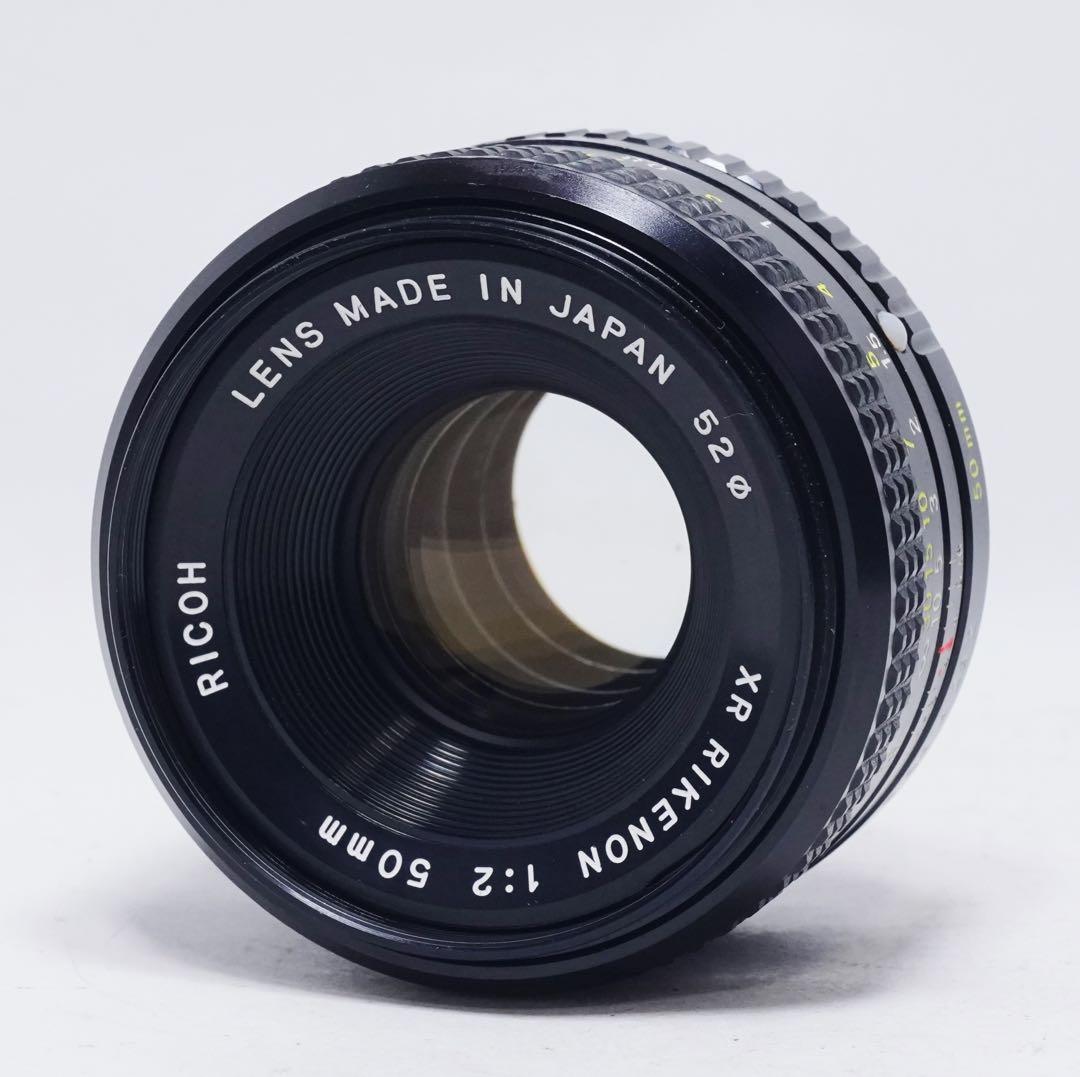 極美品 初期型 RICOH XR RIKENON 50mm F2 富岡光学