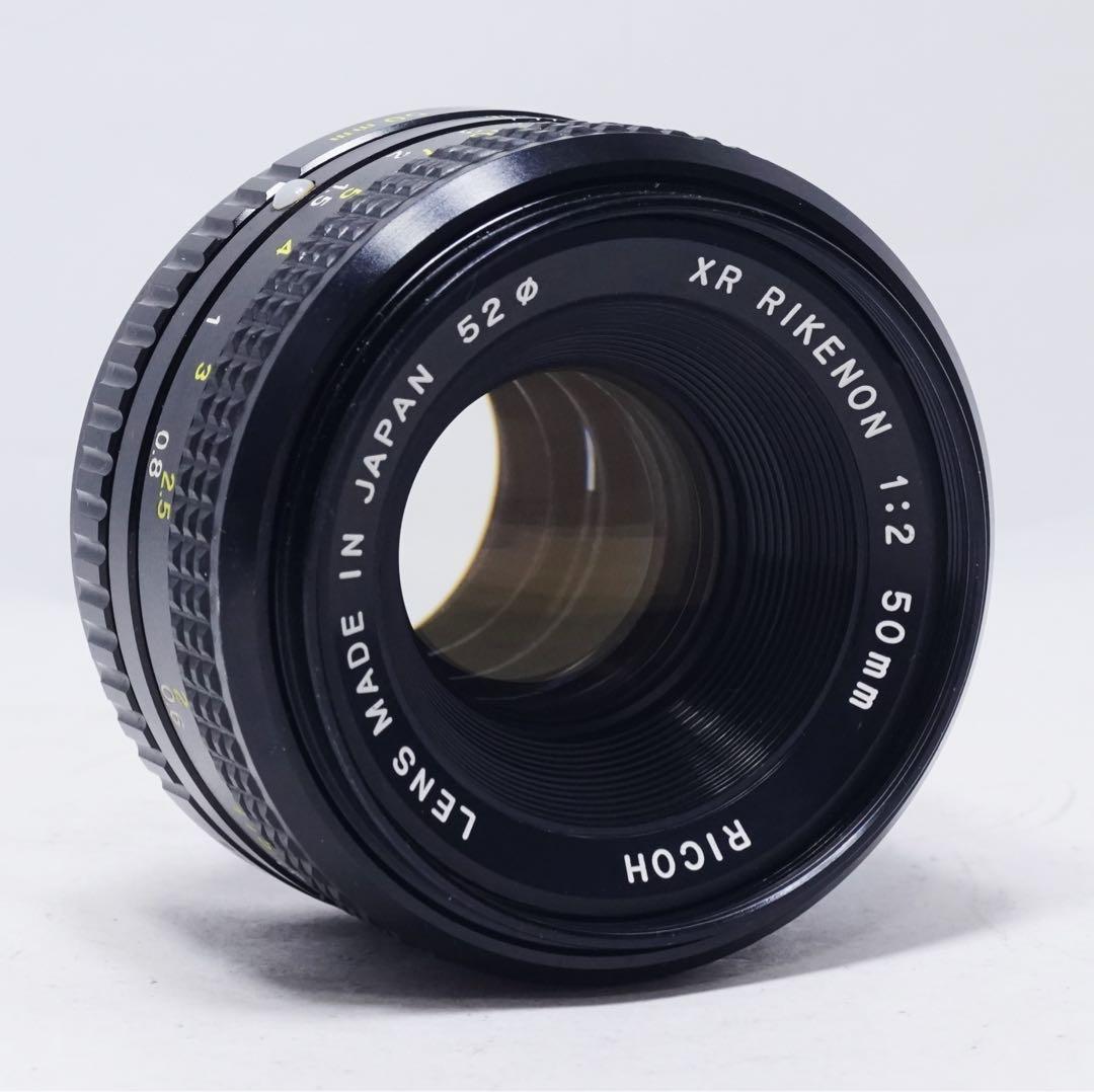極美品 初期型 RICOH XR RIKENON 50mm F2 富岡光学