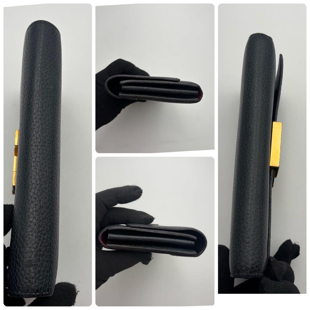 極美品　ルイヴィトン トリヨン ポルトフォイユ カプシーヌ 長財布