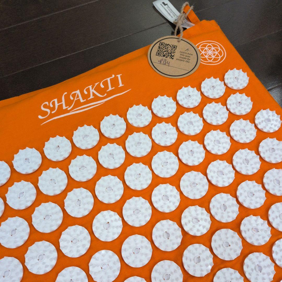 正規店タグあり シャクティマット レベル2 SHAKTI 針付きマット オレンジ