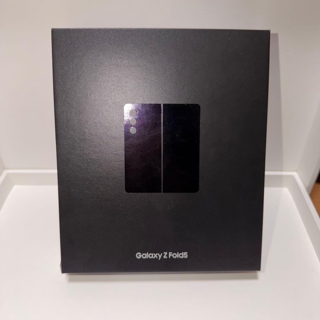 Galaxy Z Fold5 256GB ファントムブラック au 国内正規品