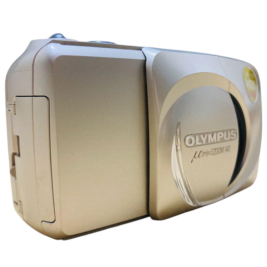 【美品】OLYMPUS μ [mju] ZOOM 140 フィルムカメラ