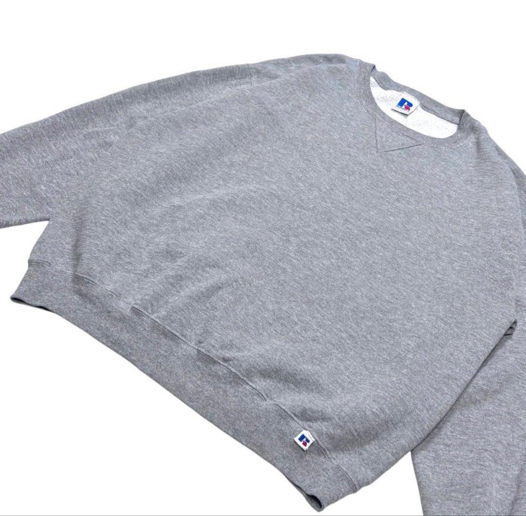 90s ラッセル RUSSELL 無地ブランク スウェット メキシコ製 L