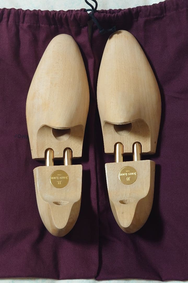 極美品　初期　PARIS　ジョンロブ　純正　シューツリー　8E 90s