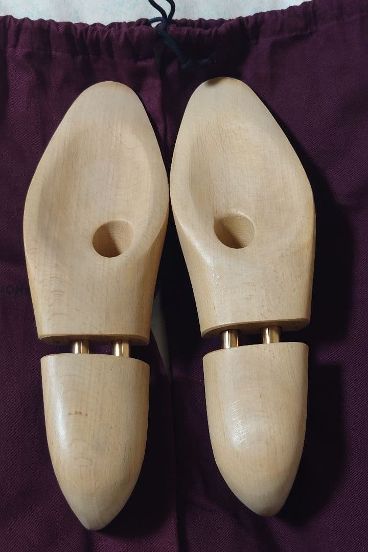 極美品　初期　PARIS　ジョンロブ　純正　シューツリー　8E 90s