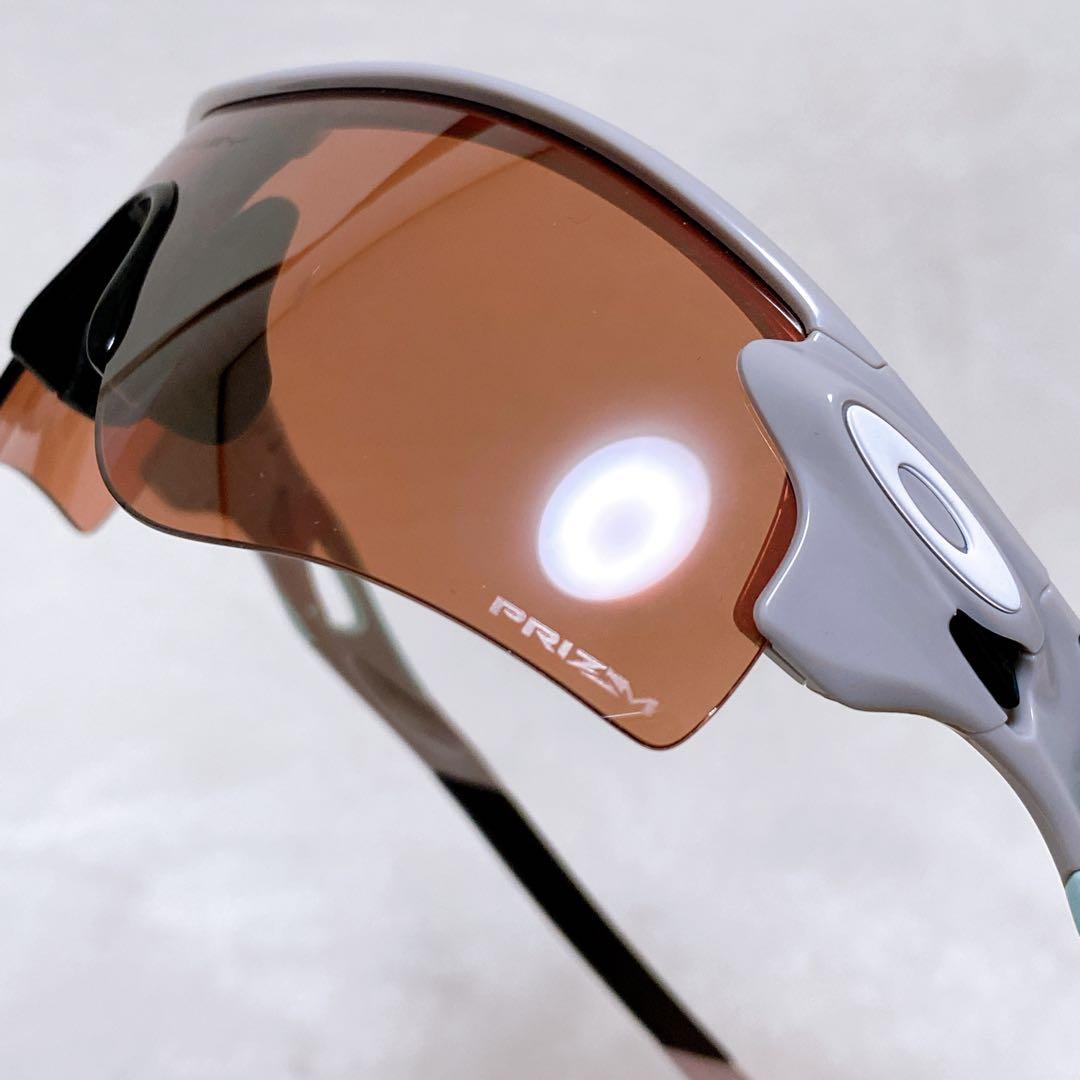 オークリー　レーダーロックパス　アジアフィット　プリズムレンズ　グレー　ケース付