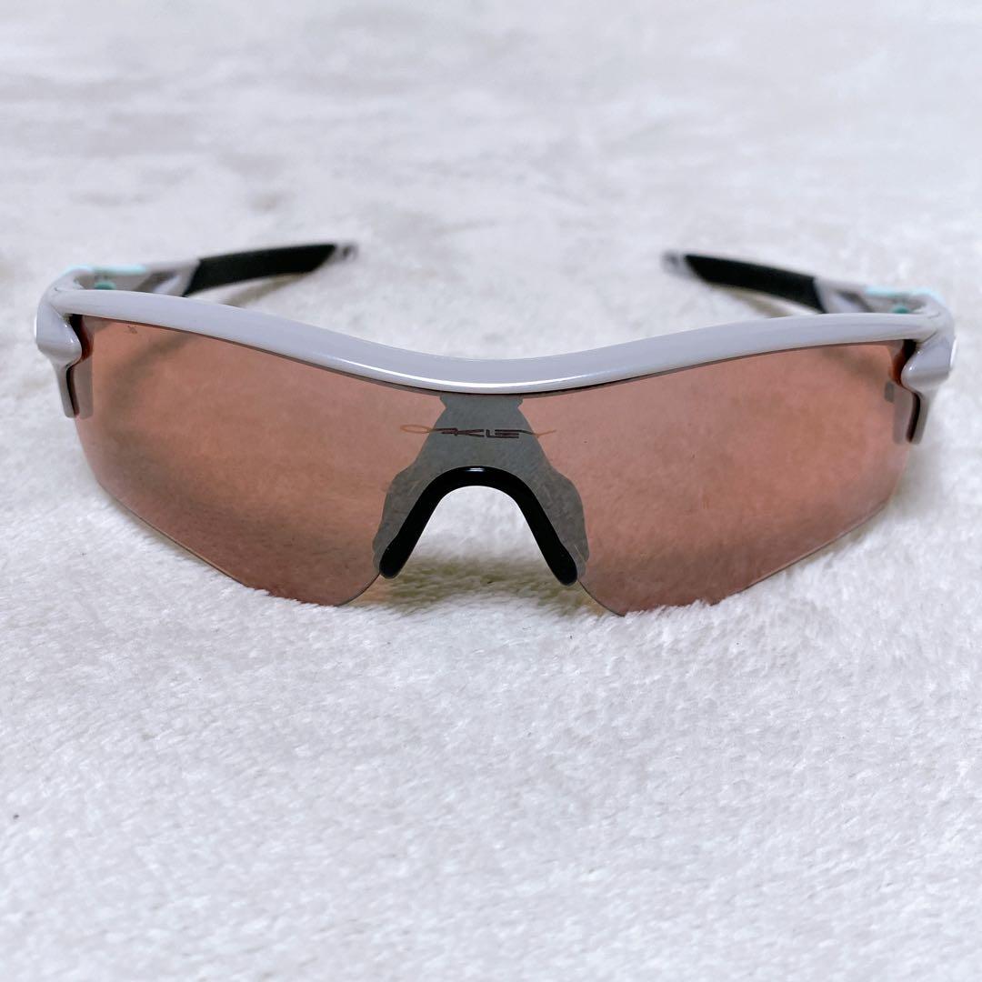 オークリー　レーダーロックパス　アジアフィット　プリズムレンズ　グレー　ケース付