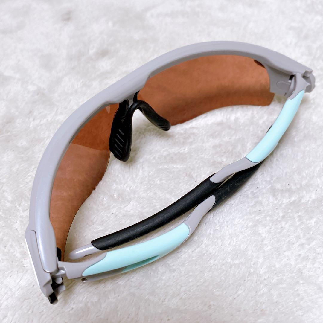 オークリー　レーダーロックパス　アジアフィット　プリズムレンズ　グレー　ケース付