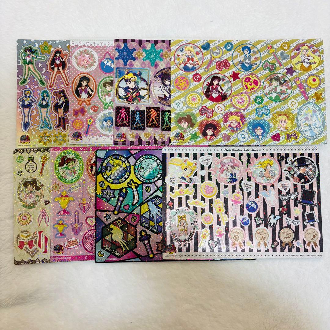 【激レア】セーラームーン ジャンボカードダス メタルシート ステッカー シール