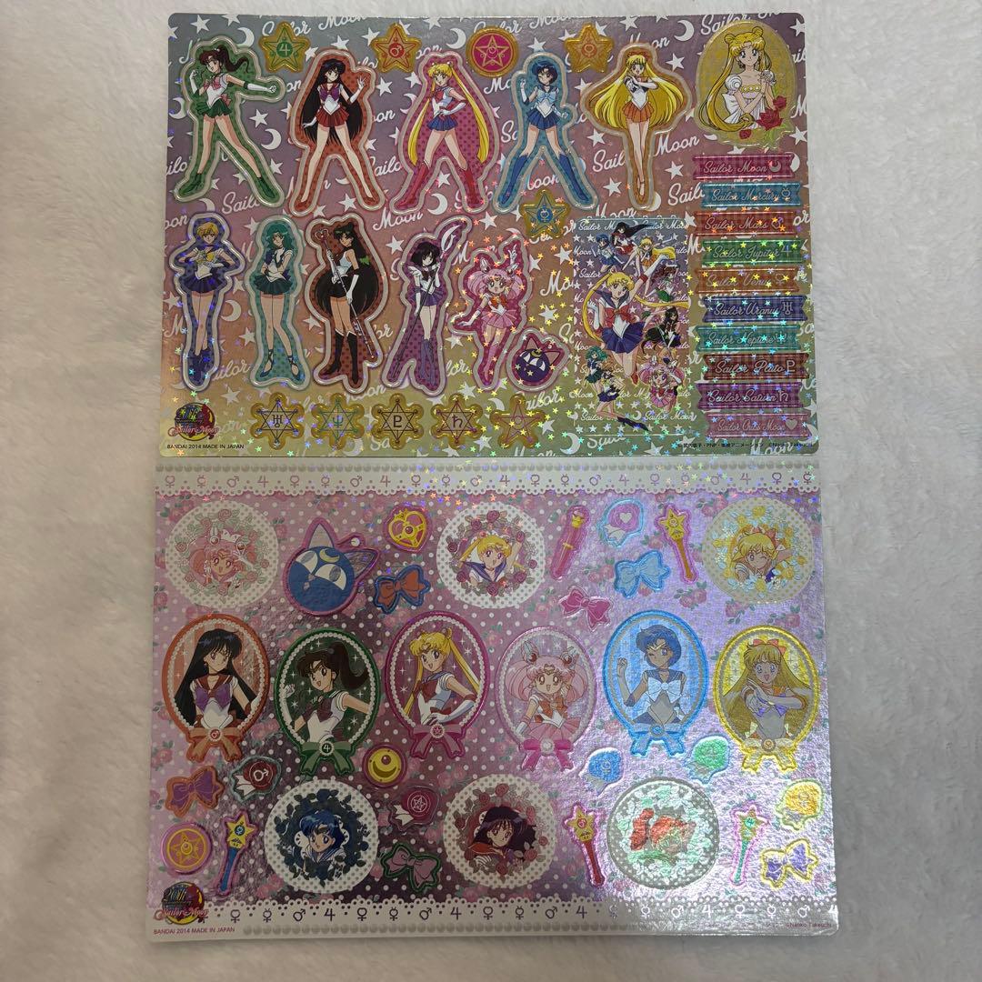 【激レア】セーラームーン ジャンボカードダス メタルシート ステッカー シール