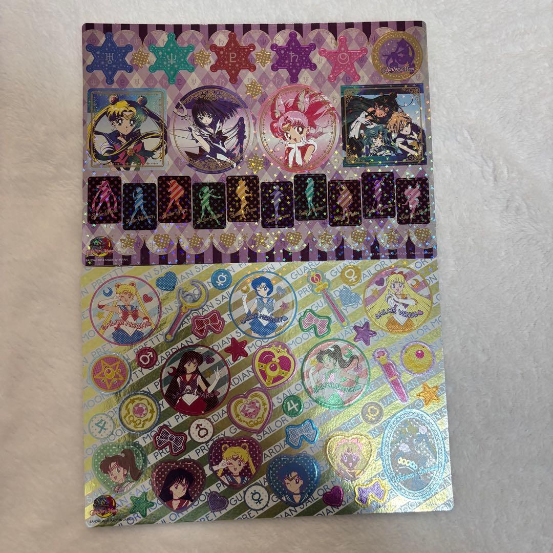 【激レア】セーラームーン ジャンボカードダス メタルシート ステッカー シール