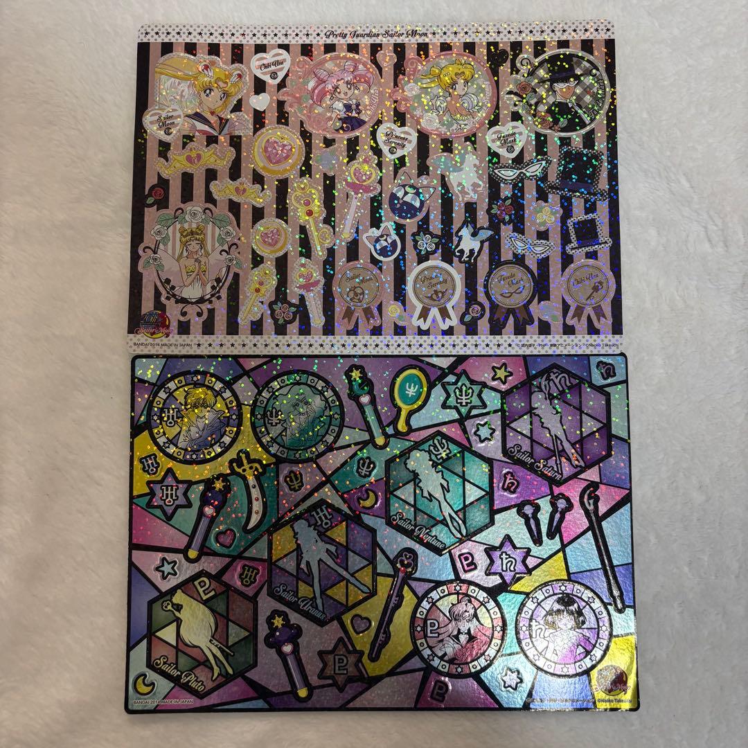 【激レア】セーラームーン ジャンボカードダス メタルシート ステッカー シール