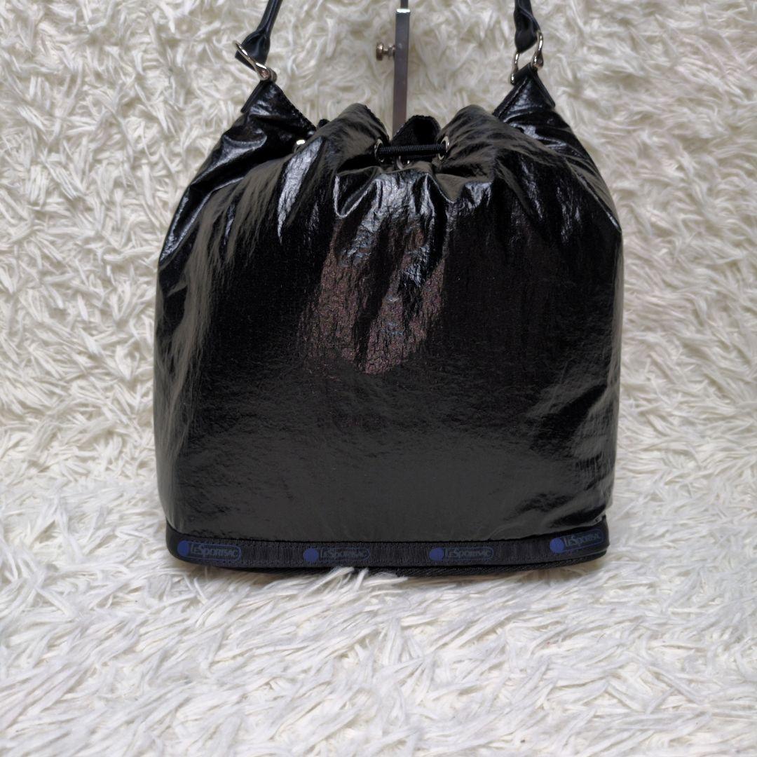 【希少/入手困難】レスポートサック MED DRAWSTRINGBAG ブラック