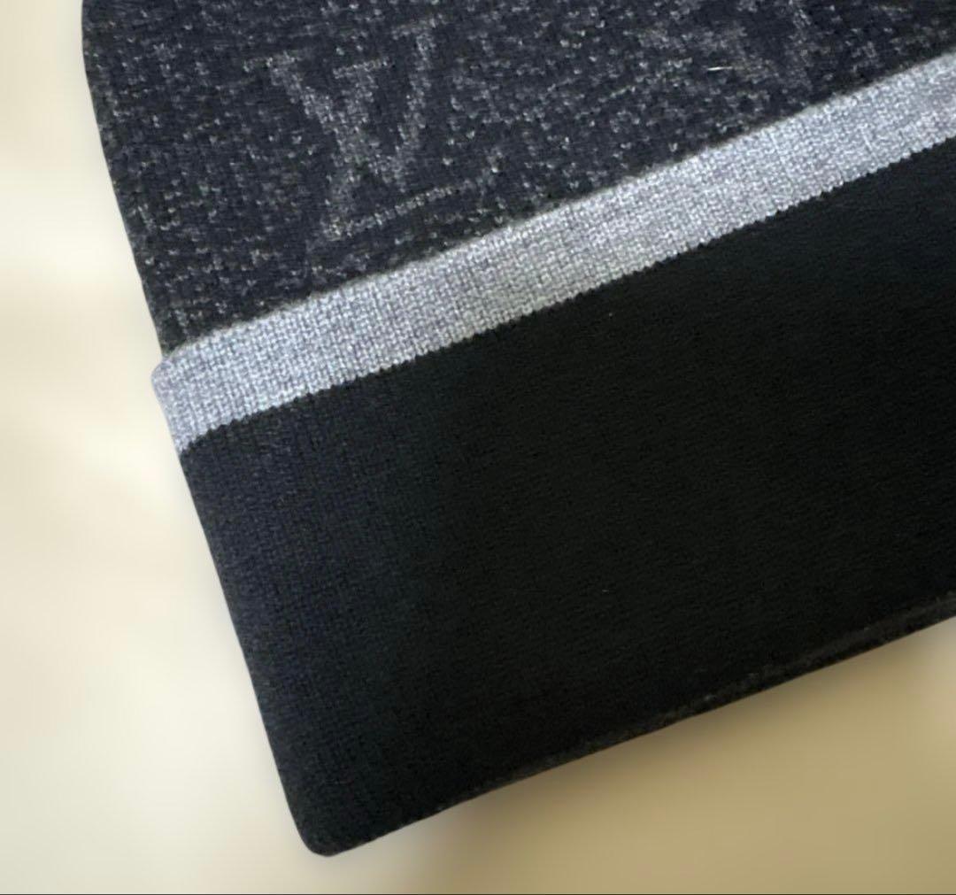 LV ブラック ニットビーニー　新品未使用