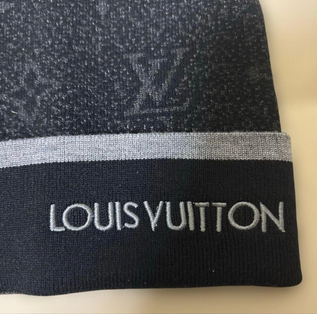 LV ブラック ニットビーニー　新品未使用