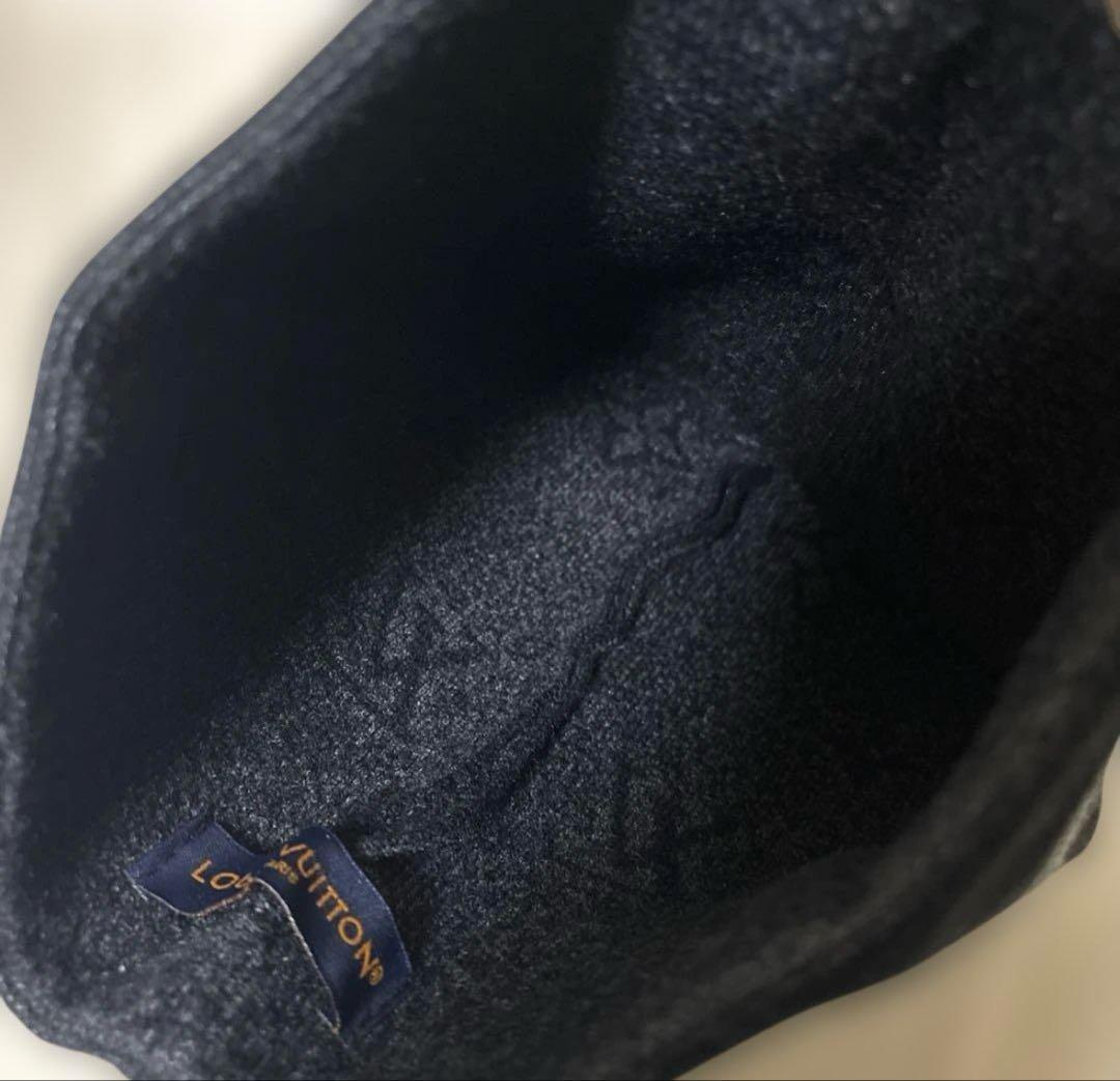 LV ブラック ニットビーニー　新品未使用